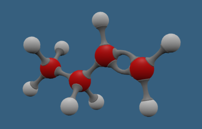 Mô phỏng 3D Hydrocarbon không no